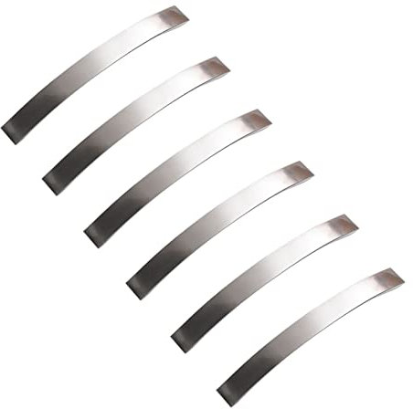 Drawers Pull Handles, Cabinet Doors Pull Handles Aluminum Kitchen Cupboard Handles Hardware Furniture Drawers Knobs(Hole Distance: 96/128/160/192/224mm)(Color:6pcs,Size:160mm)