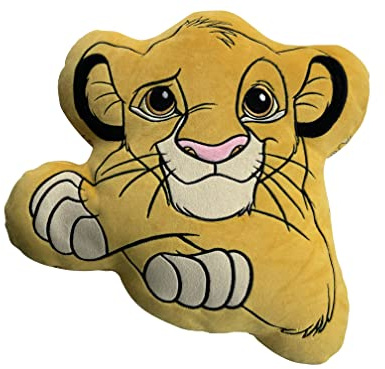 Nemesis Now C6365X3 Disney Löwenkönig Simba Kissen, Gelb, 40cm