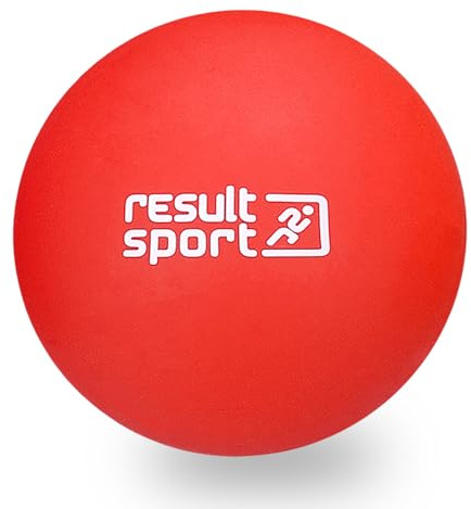 ResultSport Massage Lacrosse Ball für Myofasziale Entspannung – Professioneller Triggerpunkt Massageball zur Linderung von Plantarfasziitis & Muskelknoten
