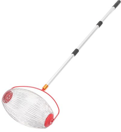 Nut Gatherer, Walnut Picker Upper Roller with Telescopic Rod Pecan Collector for Small Apples Citrus Fruits Tennis Balls