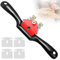 Adjustable Spokeshave, Woodworking Cutting Edge Plane, Manual Planer Hand Trimming Tool with 4 Pcs Replacement Blades