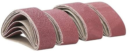 WJLYDM SchleifbäNder 5 Stück Schleifbänder 75 x 533 mm Körnung 40/60/80/120 Schleifer-Feilengürtel-Set Schleifwerkzeuge Zubehör. FüR Bandschleifer(5pcs Grit 120)