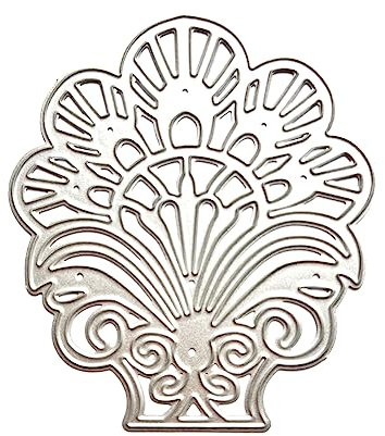 ZEPFJHE Metallrahmen-Stanzschablonen, Prägeschablonen, Vorlage, Basteln, Lesezeichen, Scrapbooking, Karten, Dekorationen, Stanzformen
