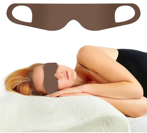 för sidosovare – 3D bekväm natt ögonbindel | lätt ögonskydd, mjuk och andningsbar ögonskugga för att blockera för hemmeditation