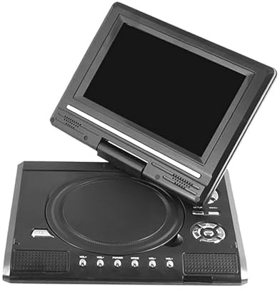 MKHQST Portable Dvd Player TV HD Portatile da 7,8 Pollici Lettore Dvd Automatico VCD CD MP3 Lettore Dvd USB TV Portatile Cavo di Gioco Schermo LCD 16:9
