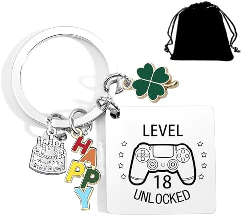 Lumengqi Porte-Clés 18 Ans Anniversaire, Cadeau Décapsuleur Personnalisé Mister/Miss 18 Ans, Idée Cadeau Original et Unique pour Garçon Fille, Fils, Sœur, Frère, Ami, Homme et Femme