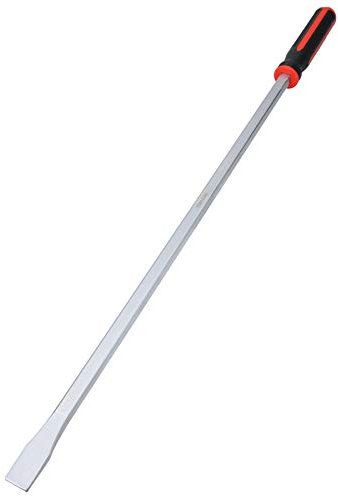 AB Tools Brecheisen / Brechstange, gerade, extra lang, 91,4 cm, Chrom-Vanadium Stahl, 100% Legierter Stahl, 91 cm