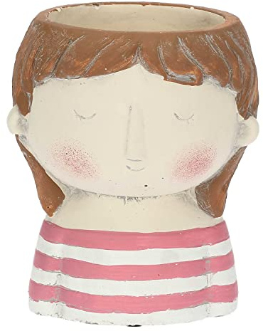 RITUALI DOMESTICI - Cachepot Bimba - Arredo Casa, Cachepot - Linea Icugini - Idea Regalo - Cemento - 14x13xh16 cm