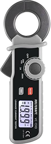 VOLTCRAFT VC-1310 Stromzange digital CAT II 600 V Anzeige (Counts): 1999
