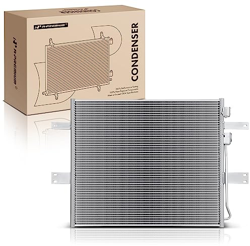 A-Premium Air Conditioning A/C Condenser Compatible with Dodge Ram 2500, Ram 3500, 2003-2006, L6 5.9L