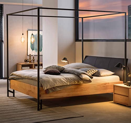 Hasena Naturo Line Himmelbett Cielo Wildbuche massiv 140x200