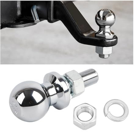 JNNJ Palla per Gancio Di Traino, Palla per Gancio Di Traino 50 mm Impieghi Gravosi, 50 mm 3500 kg Attacco a Sfera per Gancio Traino, Sfera Di Rimorchi, Per Camion, Auto, Quad, Trattore, Caravan