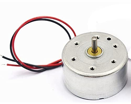 Batería axial R300C DC Micro Mini Aerogenerador Arrancador giratorio, Arrancador fino Habilidades Juguete Dc Arrancador con alambre Hobby Gear ZFUGEDRLI