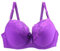 AMDOLE Front Fastening Bras for Women UK 40/90 42/95 44/100 BCDE Cup Bra Sexy Lace Bra for Women Lingerie Plus Size Super Push up Bra (Purple, 90D)