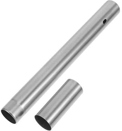 YARNOW Barbecue Skewers Storage Tube 11.92In Stainless Steel Waterproof Organizer Cylinder for Grill Utensil Storage and Outdoor Cooking Tools