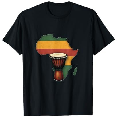 Afrikanische Djembe Trommel Tribal Beats T-Shirt