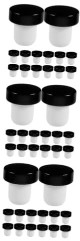ULTECHNOVO 72pièces Bouchons pour Bouteilles De Vin De Bouchons Forme Étanches Et Réutilisables pour Vin Bière Et Boissons Maison Couleur Noire