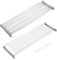 EMUCA - Escurreplatos para módulos Altos Suprastar, Escurridor de Platos y Vasos para Muebles de Cocina, Anchura Interior módulo 860-870 mm, Acero, Cromado
