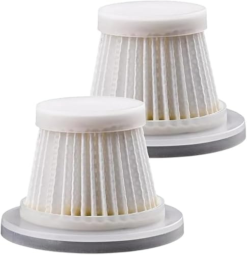 StarRing 2/6 piezas para aspiradora inalámbrica de coche, filtros HEPA lavables, filtro de repuesto, reutilizable, lavable, aspiradora de mano (paquete de 2)