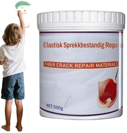 Wall Patch Putty - 500g Quick Dry High Strength Drywall Filler | Repair Spackling Compound for Holes, Cracks, Bathrooms Home, Bedroom or Restoration Renovation
