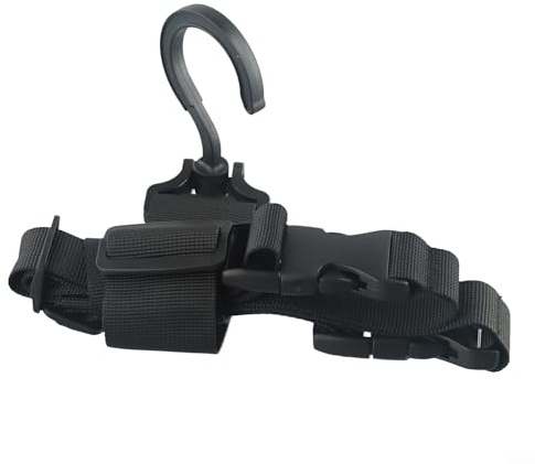 Yuanpgky Verstellbarer Watstiefel Kleiderbügel mit 360° drehbarer Schnalle für Angeln, Jagd und Regenschuhe, Trockengestell, Aufbewahrungsgurt für Erwachsene und Kinder, High Tube Stiefel,