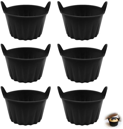 6 Stück Airfryer Silikonform Eierform Silikonform Heißluftfritteuse