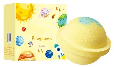 Palline Schiumogene per Bagno a Forma di Pianeta per la Vasca | Palline da Bagno Effervescenti per Uomo Donna Bambini Amanti della Spa Compleanno Vacanza Casa Serata Romantica