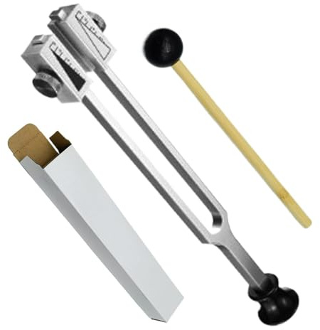 Set di forchette per accordatura, strumenti musicali per terapia del suono, per meditazione di qualità medica, strumenti di guarigione, forchette regolabili in lega di alluminio con