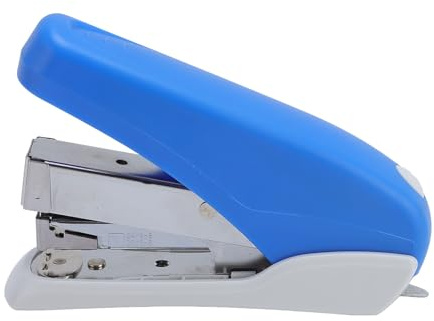 Topiky Grapadora de Oficina Azul, Grapadora de Escritorio con Capacidad de 40 Hojas, Manual Resistente para Grapas 24/6 26/6 24/8 26/8, Portátil con Removedor de Grapas para el Trabajo, el Hogar y