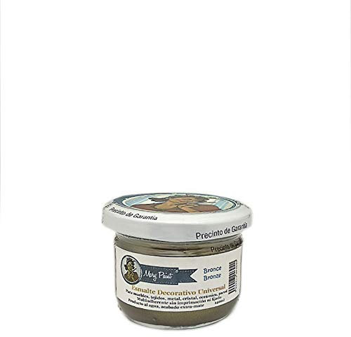 Mary Paint | Pintura para muebles efecto Chalk Paint, Bronce Metalizado - 140ml