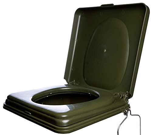RidgeMonkey CoZee Toilet Seat - Toilettensitz für Angler, Portable Toilette, Anglertoilette, Toiletten Sitz für Angeleimer