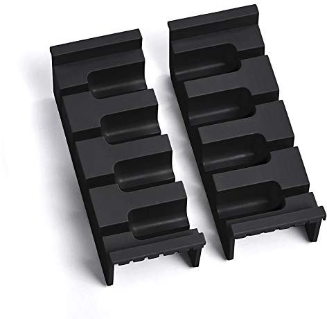 SOTECH Messereinsatz Cuisio anthrazit für 150er Schale für 4 Messer | Breite 143 mm Messerhalter für Legrabox