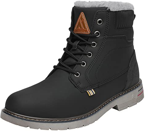 Mishansha Botas de Invierno Mujer Hombre Jade Negro 43EU