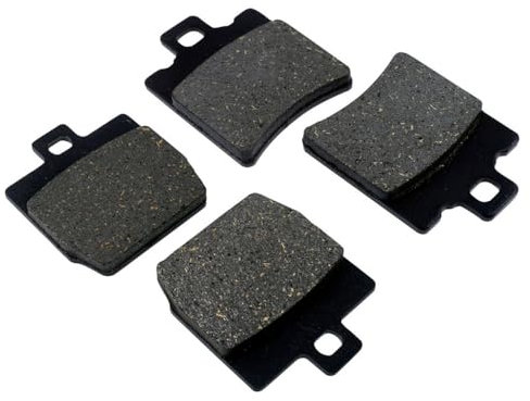 2EXTREME Kit de plaquettes de frein avant + arrière pour Aerox MBK Nitro, Plaquettes de frein pour moto, Acier ou Acier inoxydable, KBA, unknown