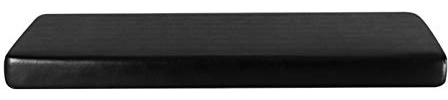 1 Stück PU Leder Sofa Schonbezug Sitzkissenbezug, 1/2/3/4 Sitzer Wasserdicht Sitzkissenschutz, Überzug Bezug Für Sofa Sitzkissen (schwarz,3 Sitzer)