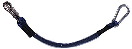 ARBO-INOX Anhänger Anbindestrick mit Panikhaken und Karabiner 90cm