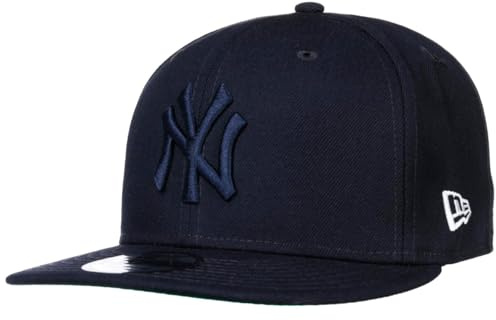 New Era cap 9FIFTY Campioni della Lega Snapback con Dettagli Ricamati, Colore:Blu, Taglia:S/M