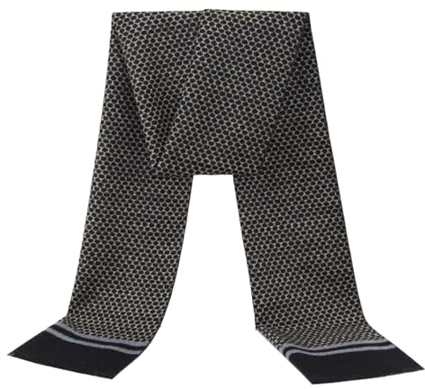 Aoleaky Seide Kaschmir Herren Herbst Schal Business Schal Retro doppelseitig Winter weiblich Scaves Warm MK-28 One Size