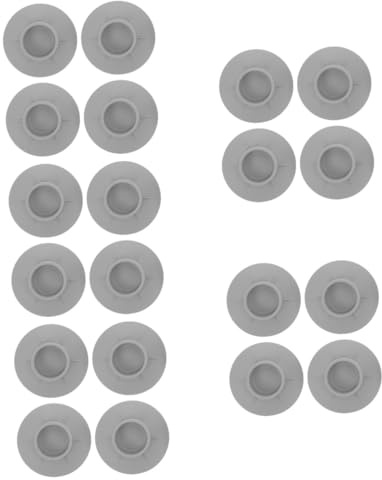 HOMSFOU 20pièces Tapis Antidérapants Pour Machine à Laver Avec Ventouses Patins Antivibration Pour Stabilisation Des Appareils Électroménagers
