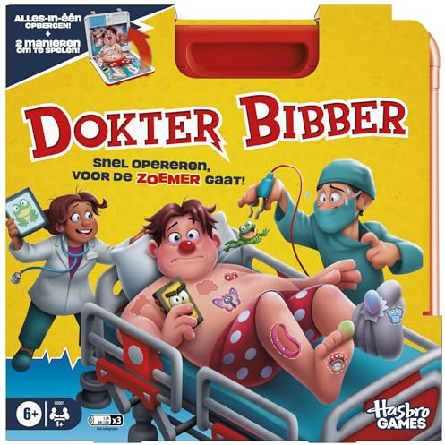 Doctor Bibber, Elektroniskt Bordsset med Bärväska Allt-i-ett - Holländsk Version