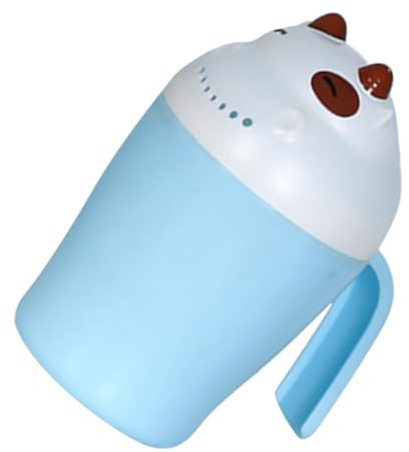 LOLIPPYY Bicchiere per Lavaggio Capelli in Sicuro ed Ergonomico Tazza per Bagno Ragazzo Ragazza con Design Cartone Animato per Risciacquo Shampoo e Divertimento in Vasca Riutilizzabile