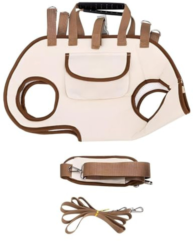 Kelisdi Stylish Pet Bags Double Carry Methods Hand and Shoulder Leash for Secure and Comfortable Pet Transport Portable Carrier Secure Pet Comfortable Carrier