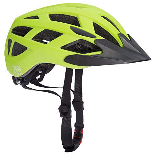 Spielwerk® Fahrradhelm Kinder LED Verstellbar S 50-57cm Kinngurt Helm ab 2 Jahren Jungen & Mädchen BMX Mountainbike Skateboard Schutzhelm