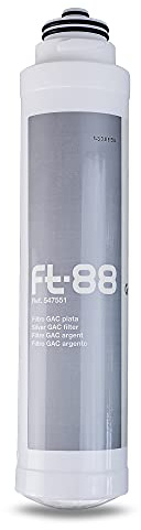 AORA FT-88 Filter Cartridge Activated Carbon with Silver Ions, Replacement Filter, Water Filter