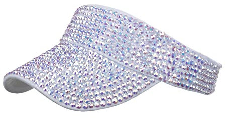 Visor Cap Sonnenvisor Sonnenhut Sommerhut Einstellbar Sonnenschild Baseball Kappe Baseballmütze Visor Golf Tenniskappe mit Sonnenblende Visor Hat Sport Cap Schirmmütze für Damen (#17, One Size)