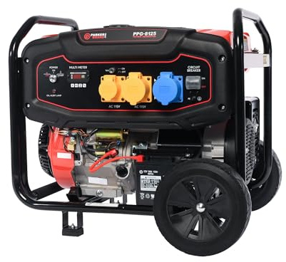 8.125 kVA Portable Petrol Generator with Electric Start – High-Power Generator