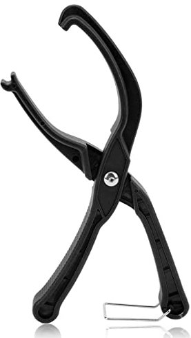 Sunicon Fahrradreifenzange, arbeitssparende Fahrradreifenentfernerklemme, praktischer Rennrad-Mountainbike-Reifenwechsler, praktische Fahrradausrüstung (Schwarz)