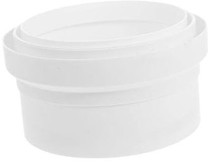 PVC Blanco Antirretorno Sellado,, Campana Extractora | Conector Magnético de Ventilación de Secadora, Check, Uso en Cocina