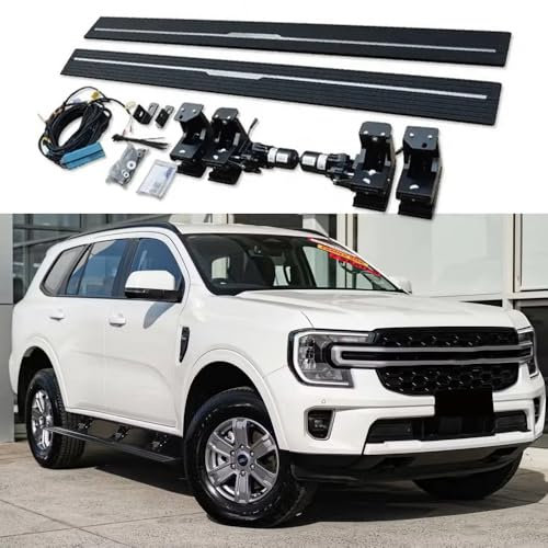 FTAPACCE Lot de 2 marchepieds électriques déployables pour Ford Everest 2022-2025