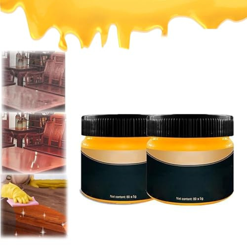 Per restaurare mobili Bee-fix, cera d'api per legno lucidante, lucidante e balsamo naturale per mobili, restauratore e protezione universale per mobili in legno, migliora la lucentezza (2)